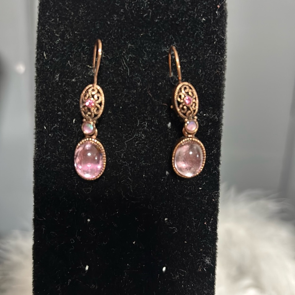 Avon Rose Gold Earrings